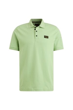 PME Legend Short sleeve polo trackway polo 6258 Quiet green