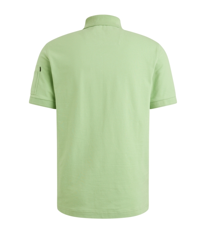 PME Legend Short sleeve polo trackway polo 6258 Quiet green