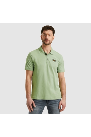 PME Legend Short sleeve polo trackway polo 6258 Quiet green