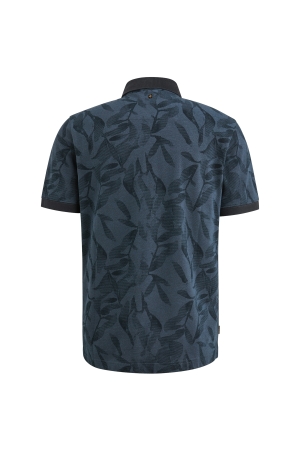 PME Legend Short sleeve polo two tone pique p 5281 Salute