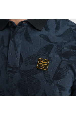 PME Legend Short sleeve polo two tone pique p 5281 Salute
