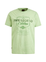 PME Legend Short sleeve r-neck single jersey 6258 Quiet green