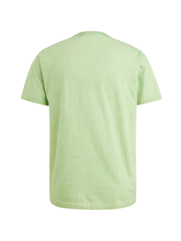 PME Legend Short sleeve r-neck single jersey 6258 Quiet green