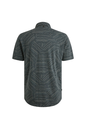 PME Legend Short Sleeve Shirt Print on Jersey 9076 Dark slate