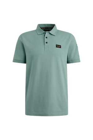 PME Legend Short sleeve polo trackway polo 5149 Cameo blue