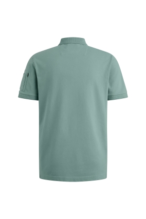PME Legend Short sleeve polo trackway polo 5149 Cameo blue