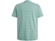 PME Legend Short sleeve r-neck jacquard strip 5149 Cameo blue