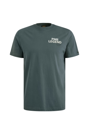 PME Legend Short sleeve r-neck single jersey 9076 Dark slate