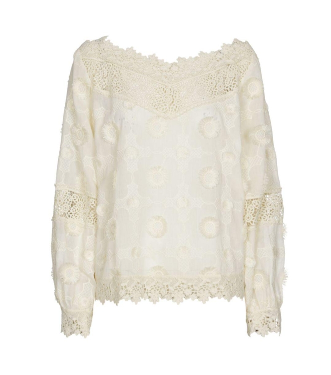 Caroline Biss Blouse 93 Cream