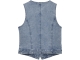 Freequent Denim waistcoat light blue denim