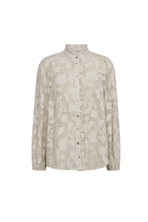 Freequent Shirt w. frills Moonbeam