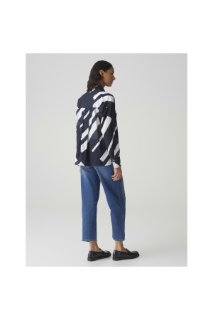 Opus Fenlo stripe 60020 Coal blue