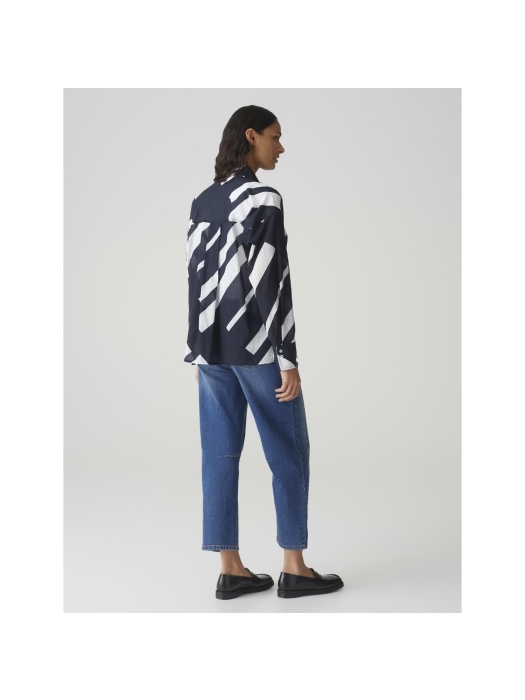 Opus Fenlo stripe 60020 Coal blue
