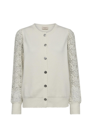 Freequent Cardigan 1400 Star off white