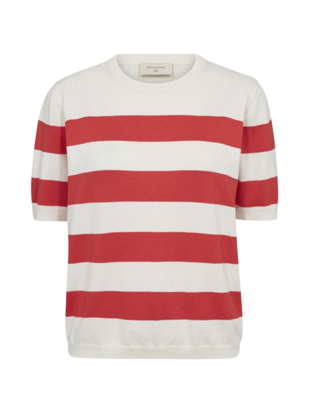 Freequent Pullover 1251 Star off white w.bittersweet