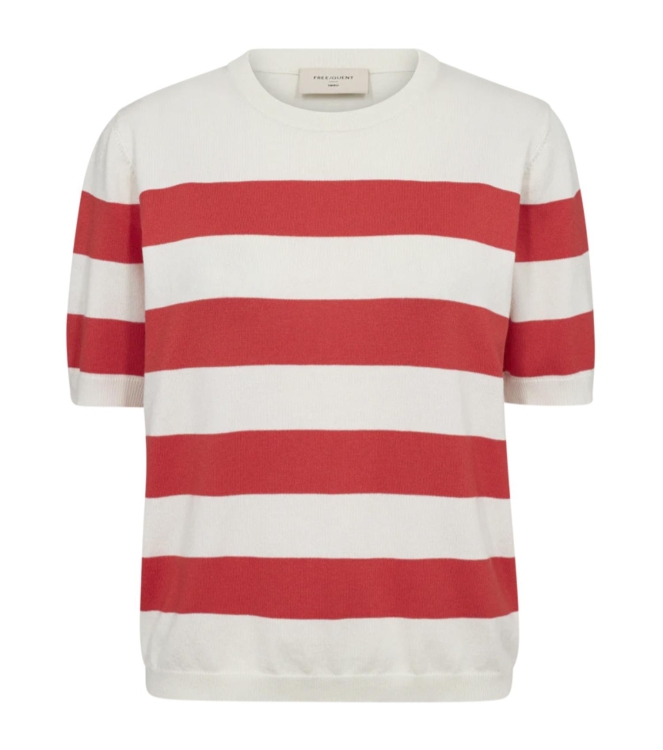 Freequent Pullover 1251 Star off white w.bittersweet