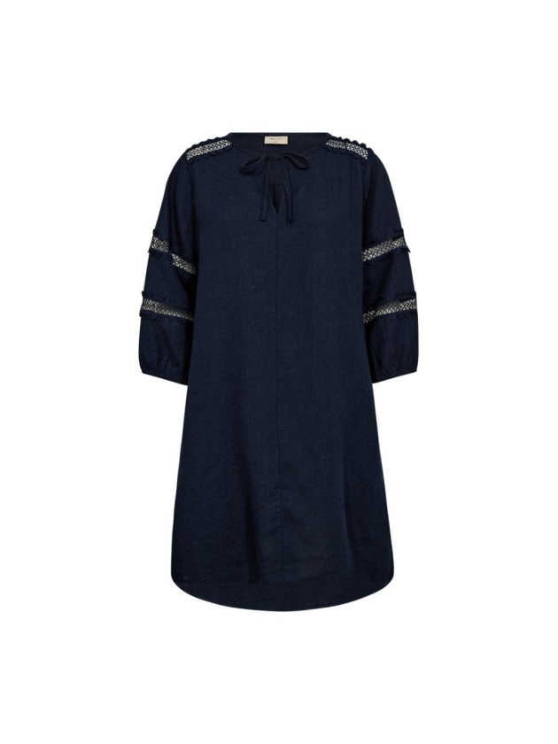 Freequent Jurk 7011 Navy blazer