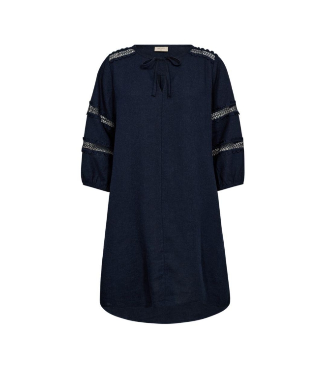 Freequent Jurk 7011 Navy blazer