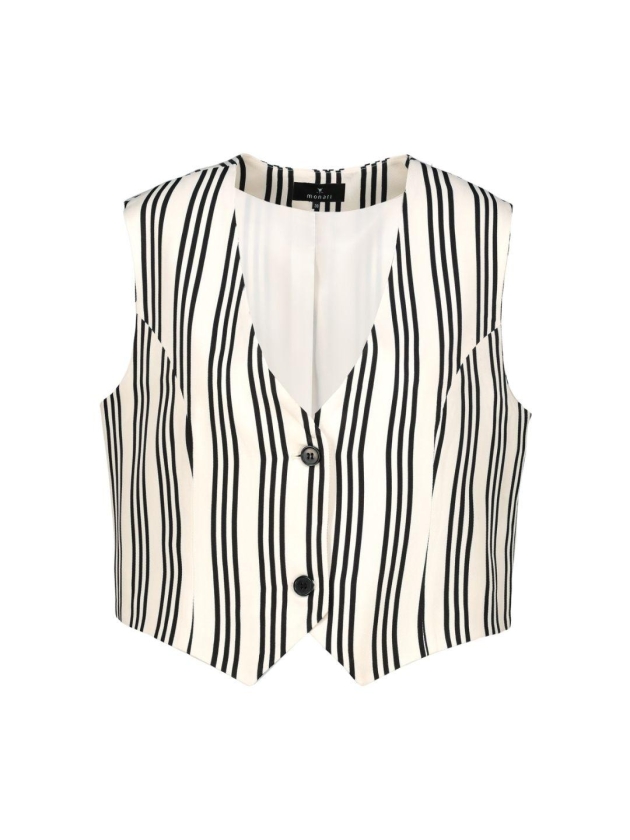 Monari Weste 998 Black pattern