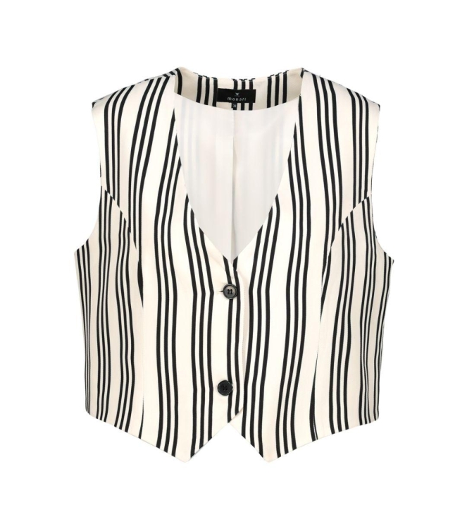 Monari Weste 998 Black pattern