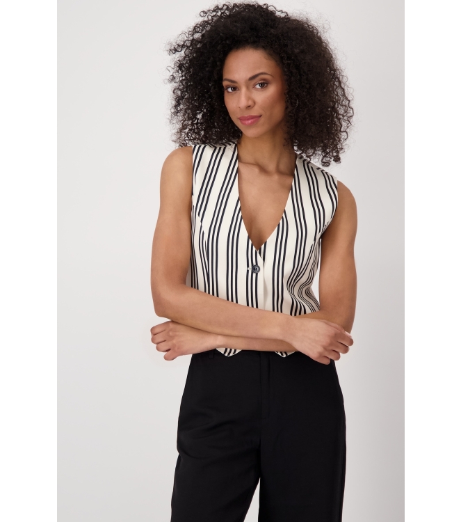 Monari Weste 998 Black pattern