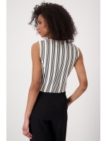 Monari Weste 998 Black pattern