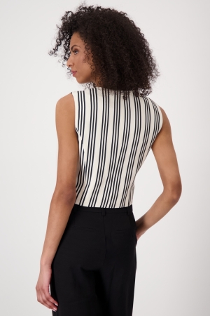 Monari Weste 998 Black pattern