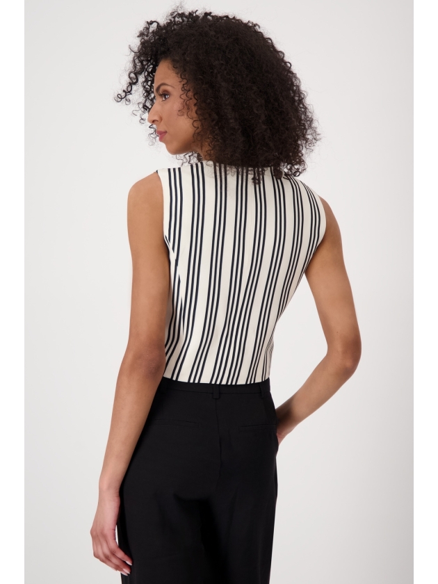 Monari Weste 998 Black pattern