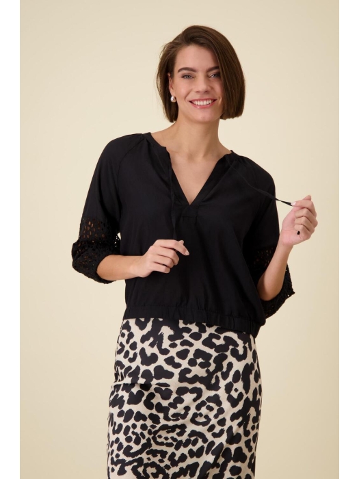 Monari Bluse zwart