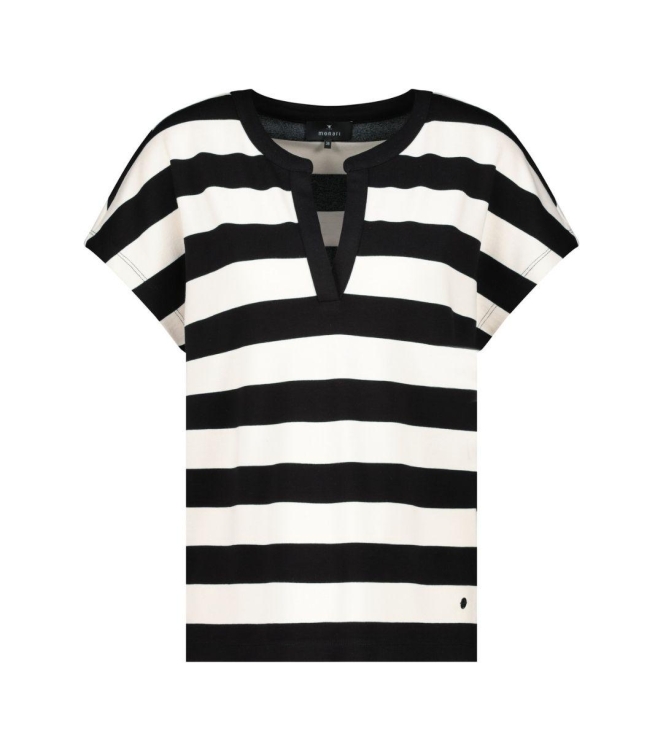 Monari Sweatshirt 997 Black striped
