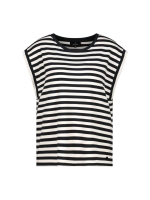 Monari T-Shirt 997 Black striped