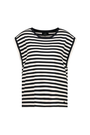 Monari T-Shirt 997 Black striped