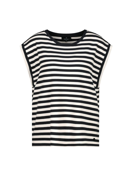 Monari T-Shirt 997 Black striped