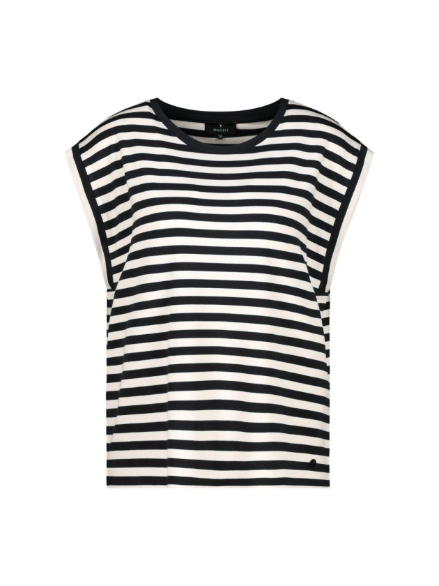 Monari T-Shirt 997 Black striped