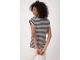 Monari T-Shirt 997 Black striped