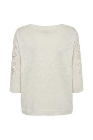 Freequent Pullover 1400 Star off white