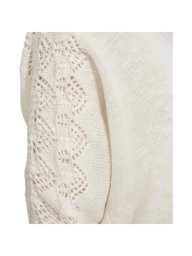 Freequent Pullover 1400 Star off white