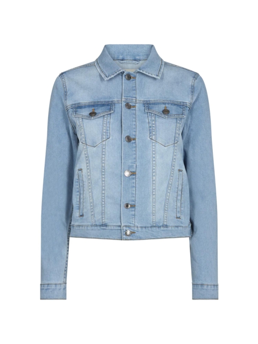Freequent Denim jacket 9451 Light blue denim