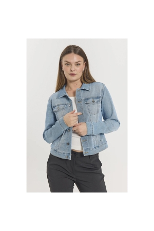 Freequent Denim jacket 9451 Light blue denim