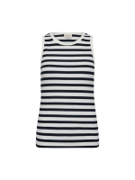 Freequent Top 7105 Navy blazer w. star off white
