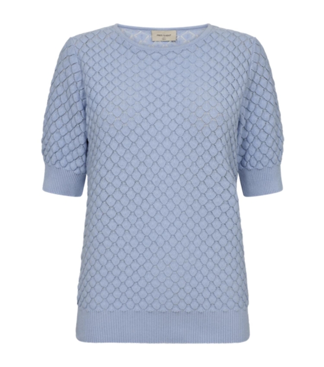 Freequent Pullover 8245 Chambray blue