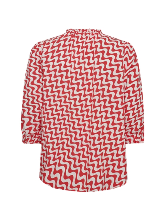 Freequent Blouse 1251 Star off white w.bittersweet