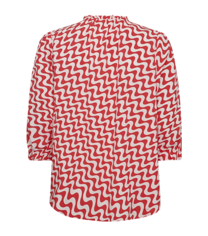Freequent Blouse 1251 Star off white w.bittersweet