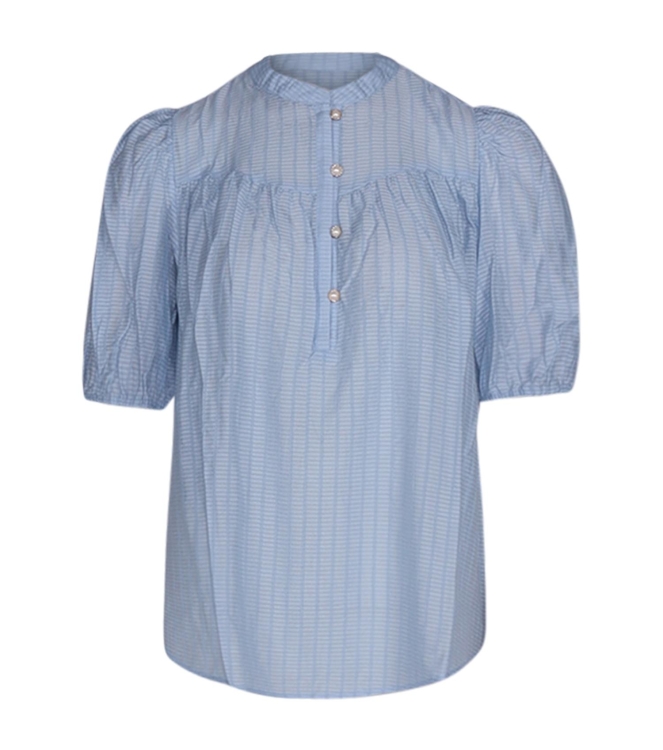 Freequent Blouse 8245 Chambray blue