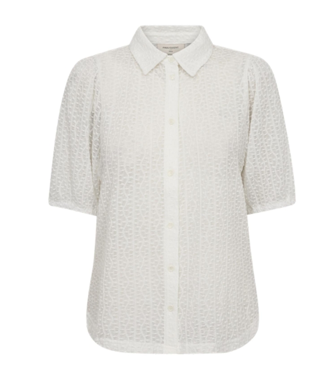Freequent Shirt 1400 Star off white