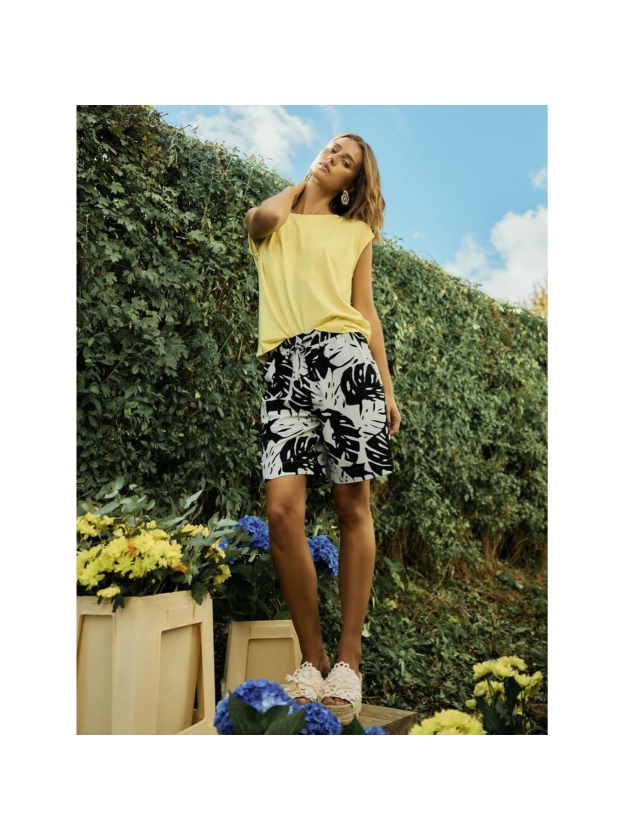 Freequent Shorts 9103 Moonbeam w.black