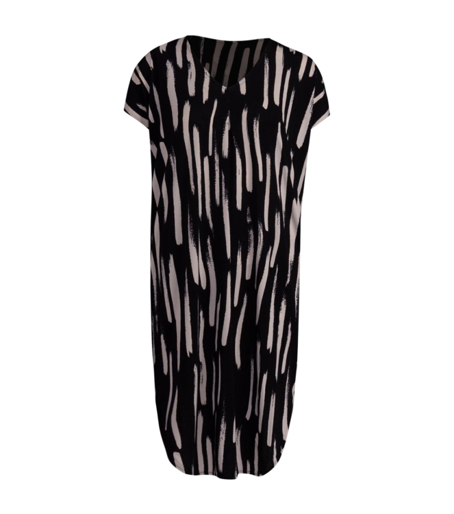 Freequent Jurk 9119 Black w. moonbeam