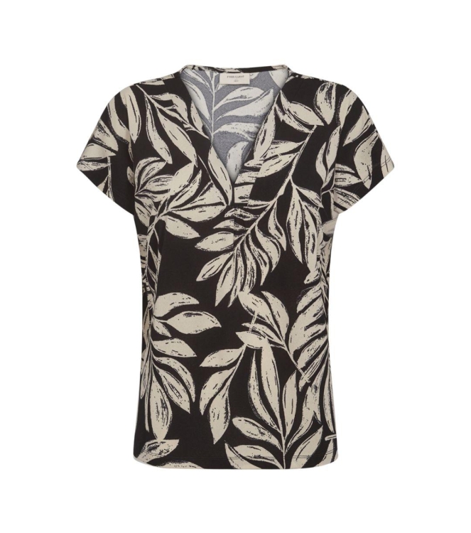 Freequent Tee 9119 Black w. moonbeam