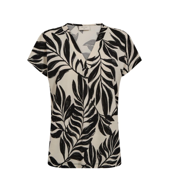 Freequent Tee 9103 Moonbeam w.black