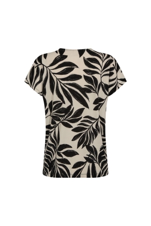 Freequent Tee 9103 Moonbeam w.black